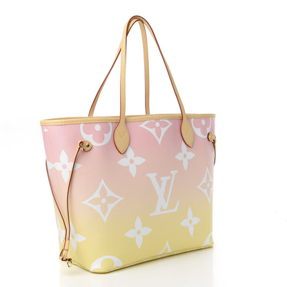 Louis Vuitton Monogram Giant By The Pool Neverfull MM Light Pink 3 of 10