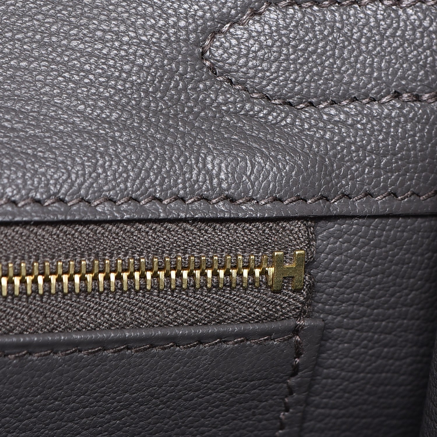 Hermes Togo Birkin 30 Etain 13 of 26