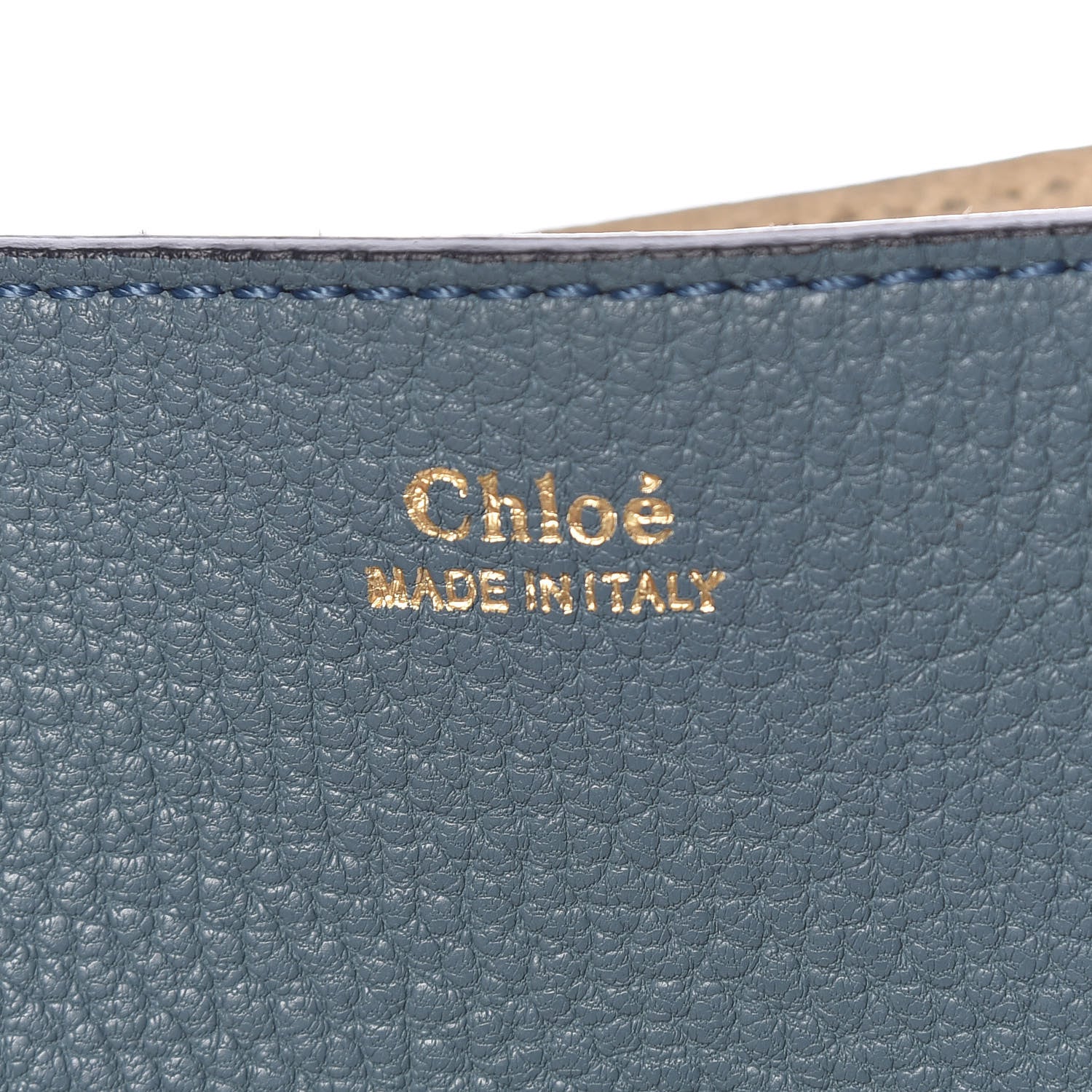Chloe Grained Lambskin Drew Shoulder Bag Cloudy Blue 6 of 9