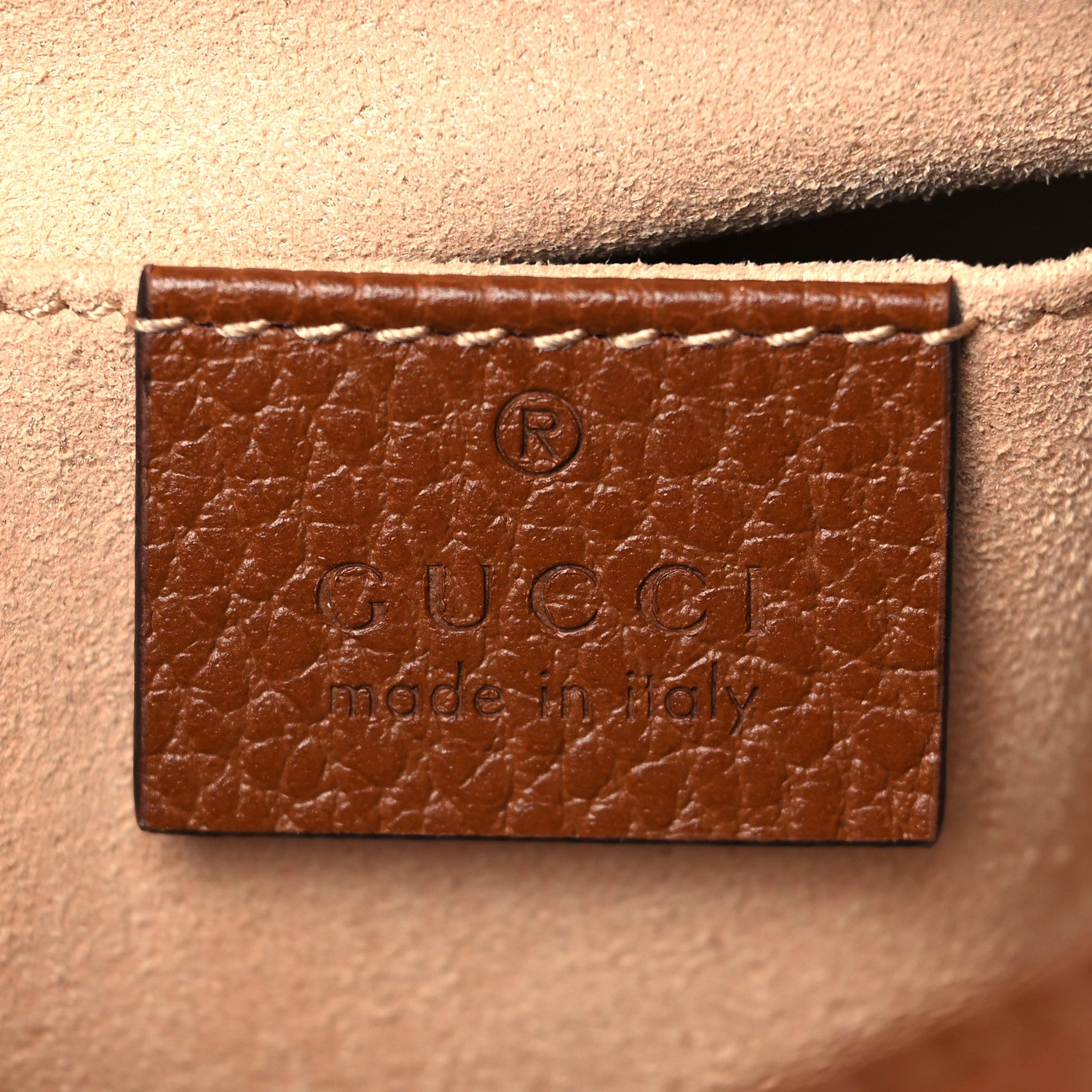 Gucci New Denim GG Monogram Dollar Calfskin Mini Ophidia Shoulder Bag Blue Tea Cuir Epilog 6 of 10