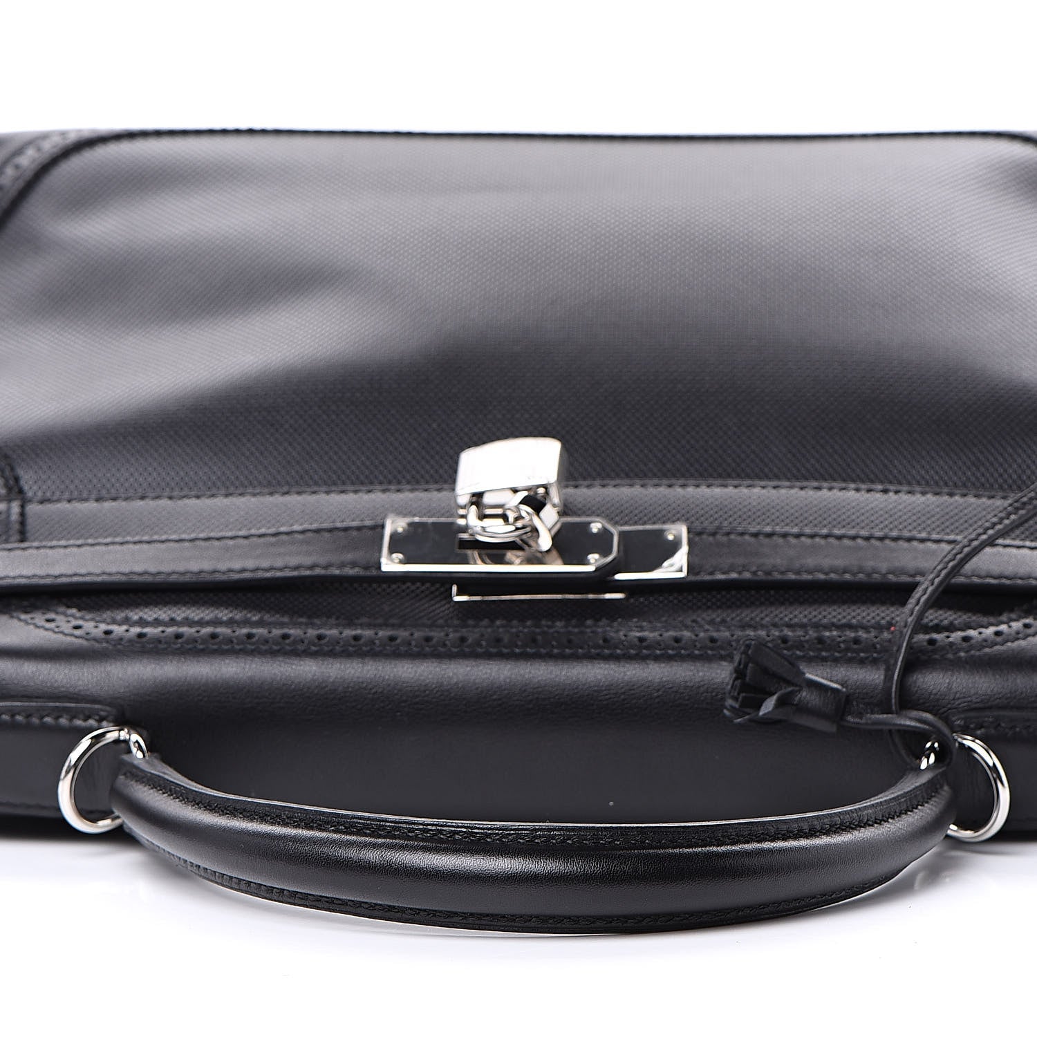 Hermes Swift Grain d'H Ghillies Kelly 32 Black 23 of 36