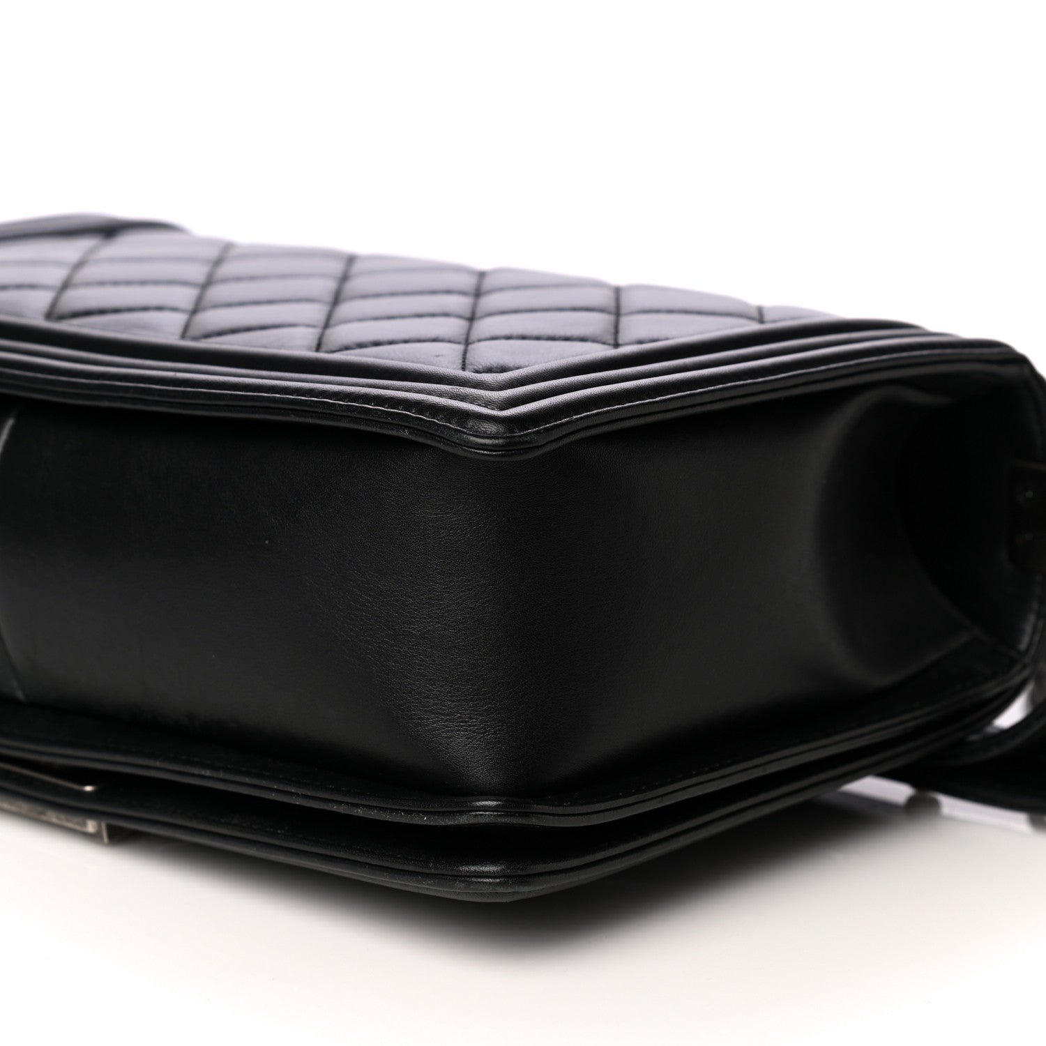 Chanel Calfskin Quilted New Medium Boy Flap Black 11 of 12