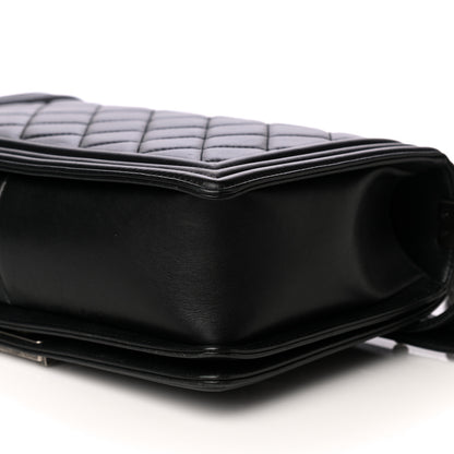 Chanel Calfskin Quilted New Medium Boy Flap Black 11 of 12