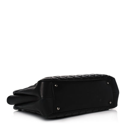 Chanel Caviar Quilted Medium Rock In Rome Tote Black 3 of 11