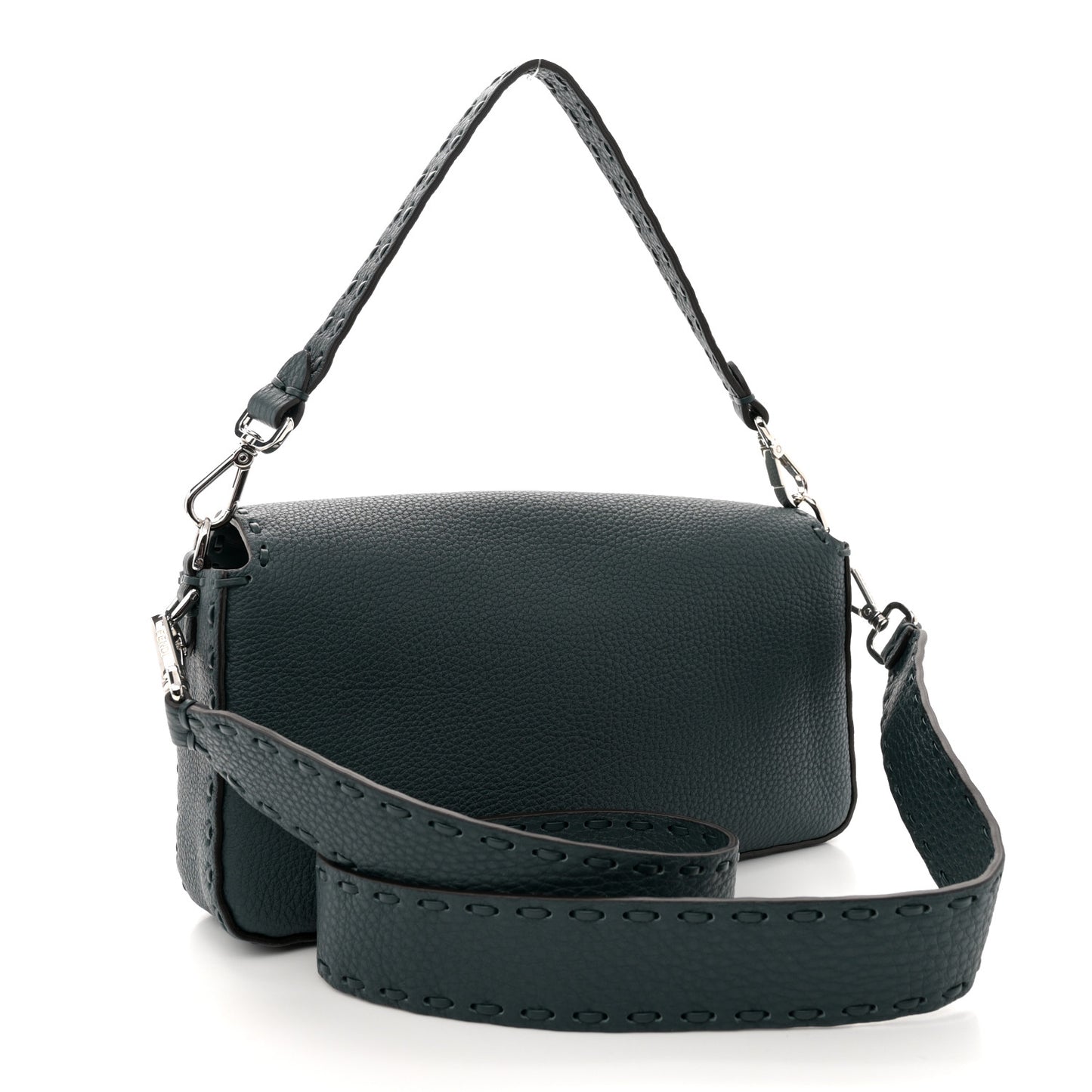 Cuoio Roma Sellerissima Nappa Sintetica Tape Stitch Baguette Amazzonia