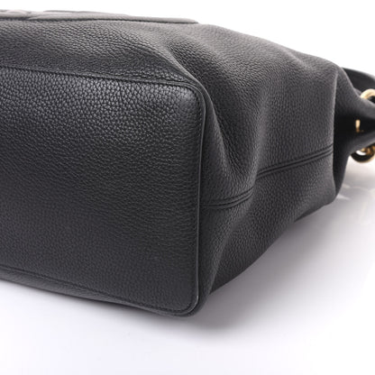 Gucci Pebbled Calfskin Large Soho Hobo Black 9 of 9