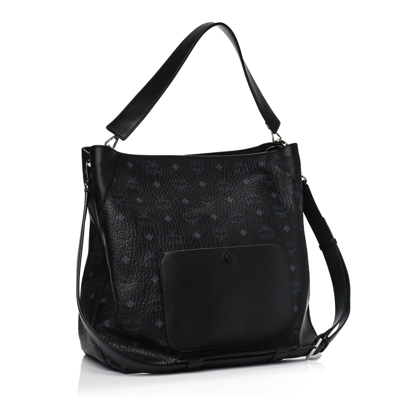 MCM Visetos Large Klara Hobo Black 2 of 5
