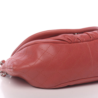 Chanel Caviar Large Half Moon Flap Red 8 of 10