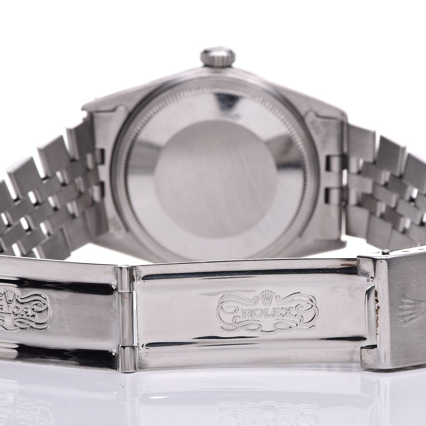 Stainless Steel 18K White Gold 36mm Oyster Perpetual Datejust Watch Silver 16234