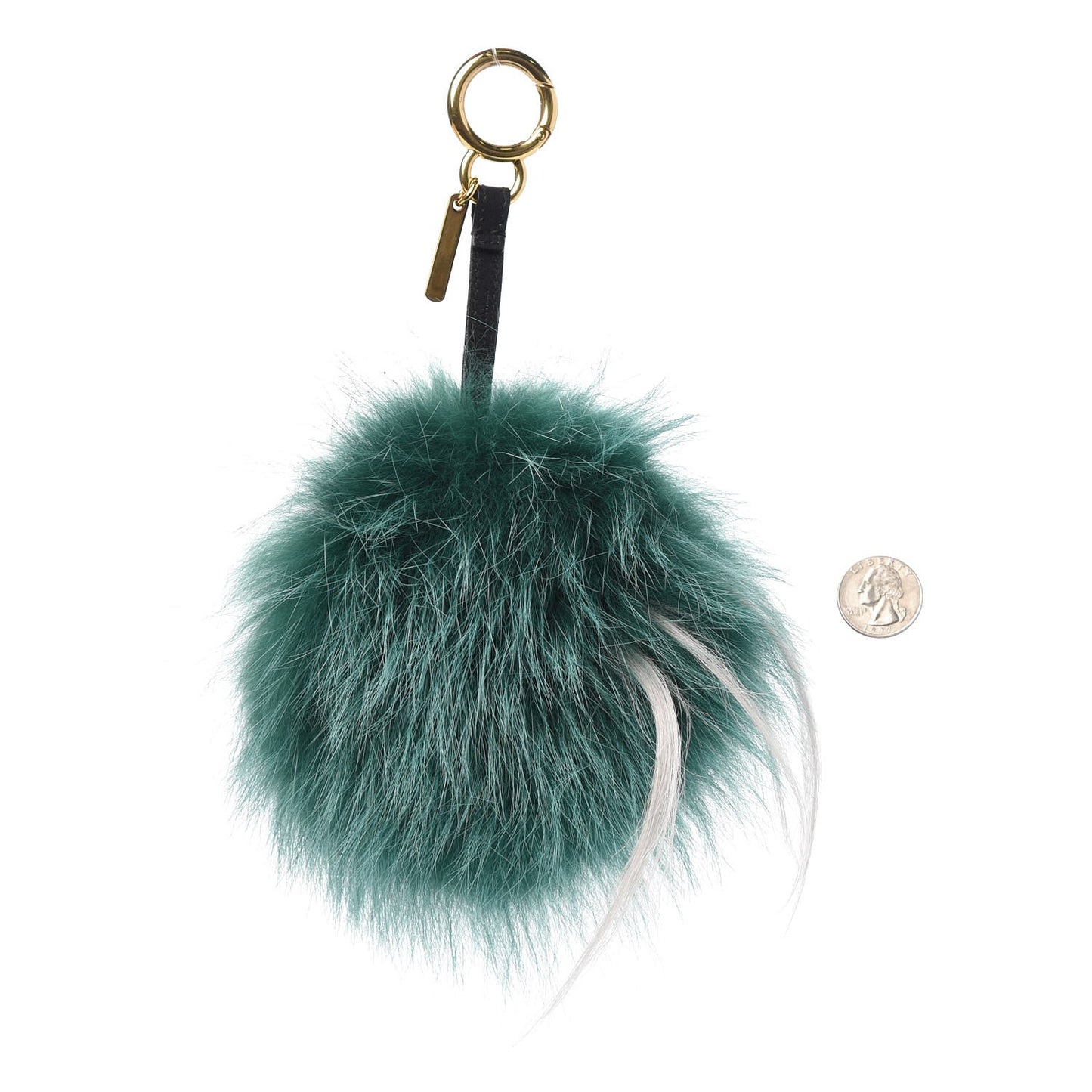 Fox Rabbit Goat Mink Fur Vitello Flamingo Minty Monster Bag Bug Charm Green Apple Multicolor