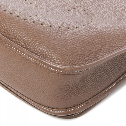 Hermes Taurillon Clemence Evelyne III PM Etoupe 4 of 10