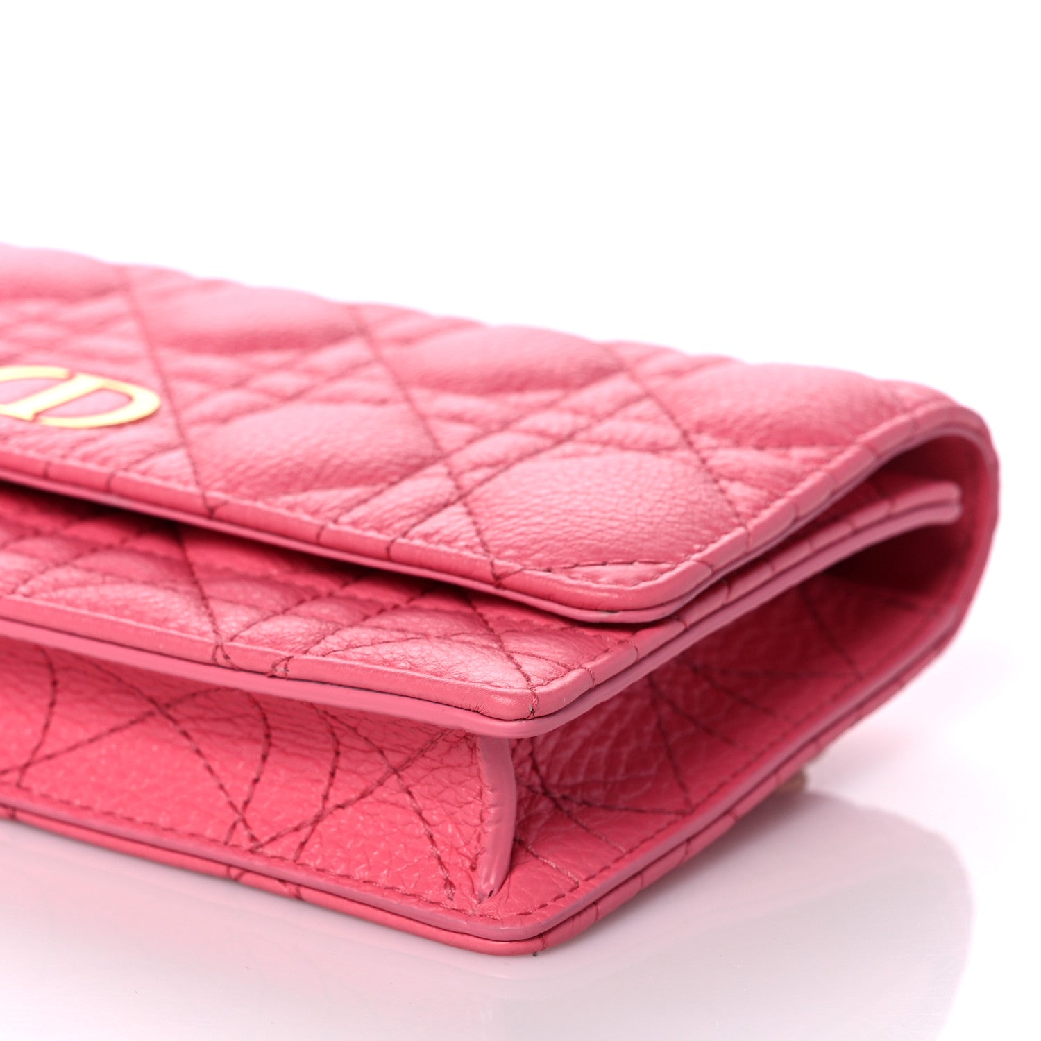 Christian Dior Supple Calfskin Caro Belt Bag Peony Pink 10 of 12