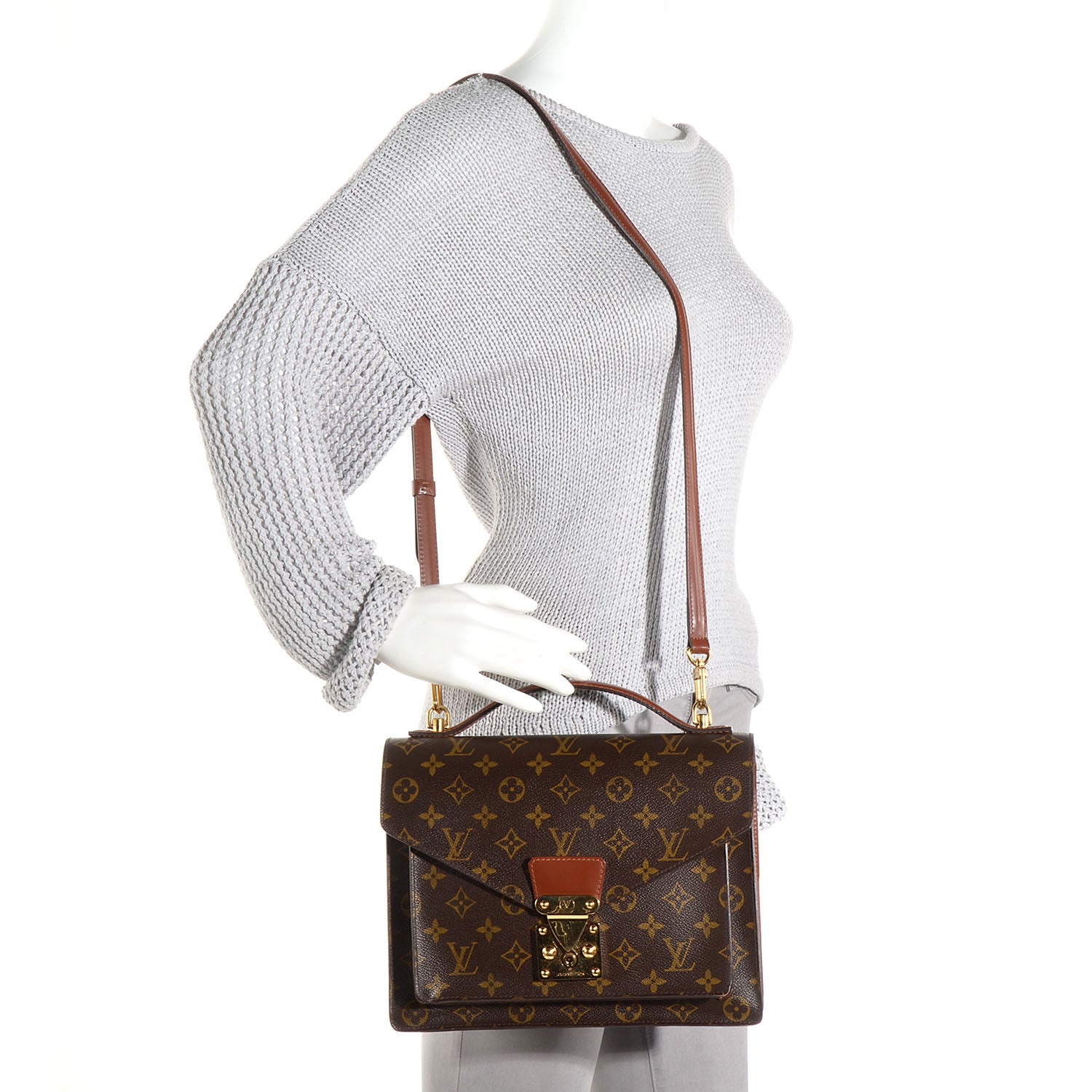 Louis Vuitton Monogram Monceau 28 2 of 7