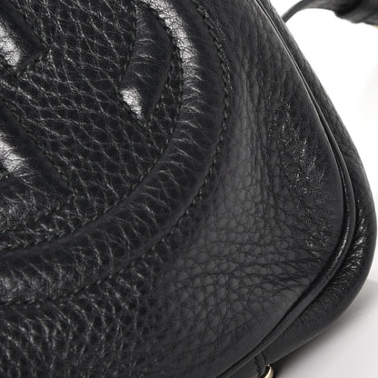 Gucci Pebbled Calfskin Small Soho Disco Bag Black 10 of 11
