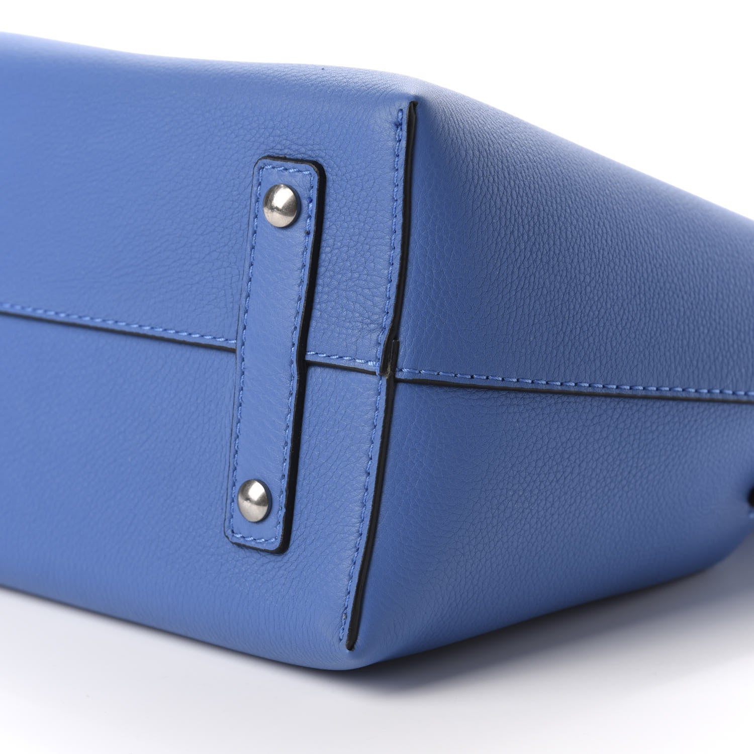 Burberry Soft Grain Calfskin Small Belt Bag Hydrangea Blue 8 of 11