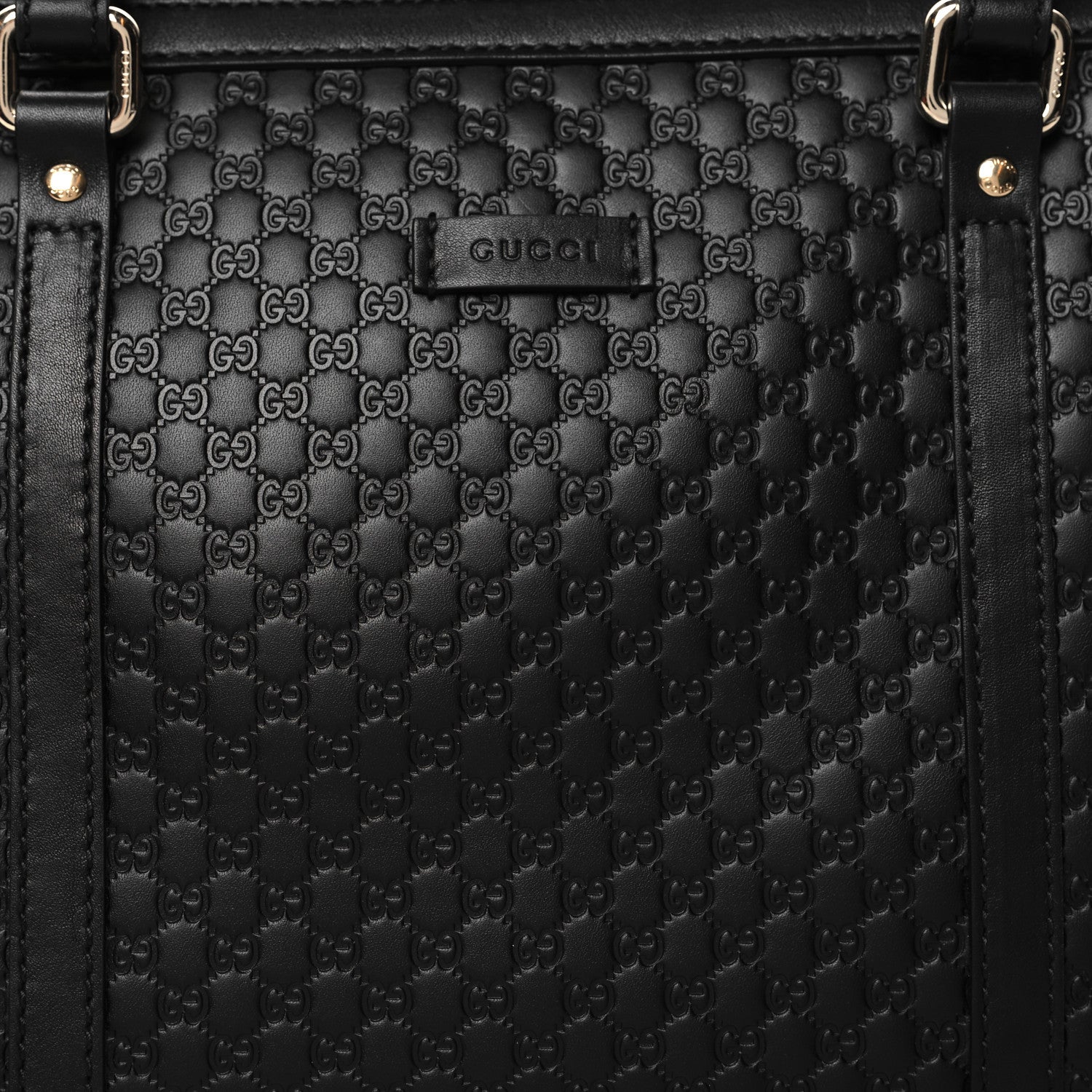 Gucci Soft Microguccissima Small Zippered Satchel Black 8 of 10