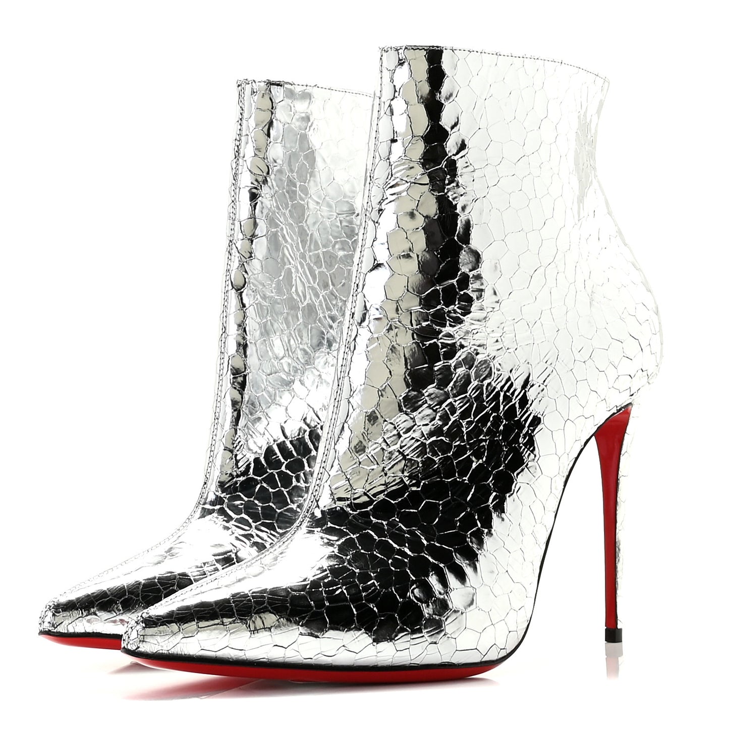 Specchio Martele So Kate 100 Ankle Boots 39.5 Silver