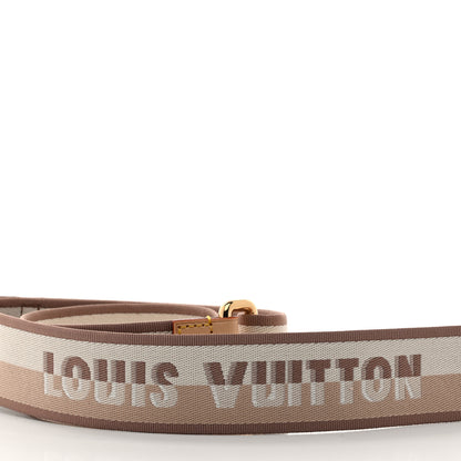 Louis Vuitton Jacquard Speedy Bandouliere 20 Shoulder Strap Beige 3 of 4