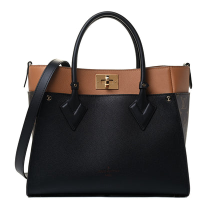 Louis Vuitton Calfskin Monogram On My Side Black 1 of 4