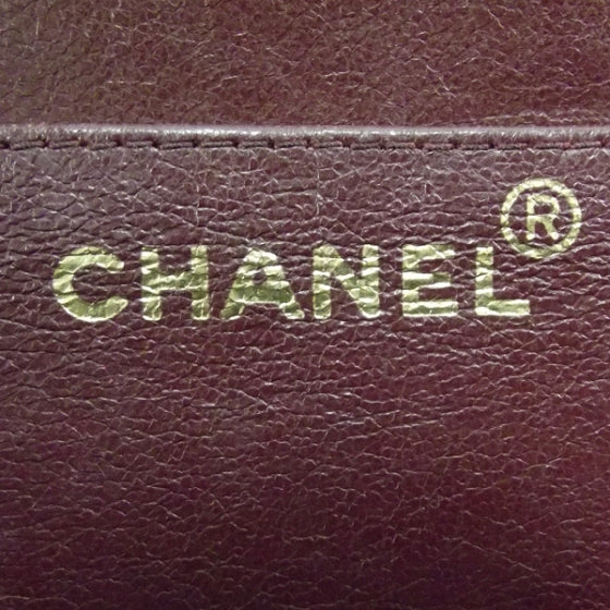 Chanel Lambskin XL Jumbo Flap Navy 8 of 13