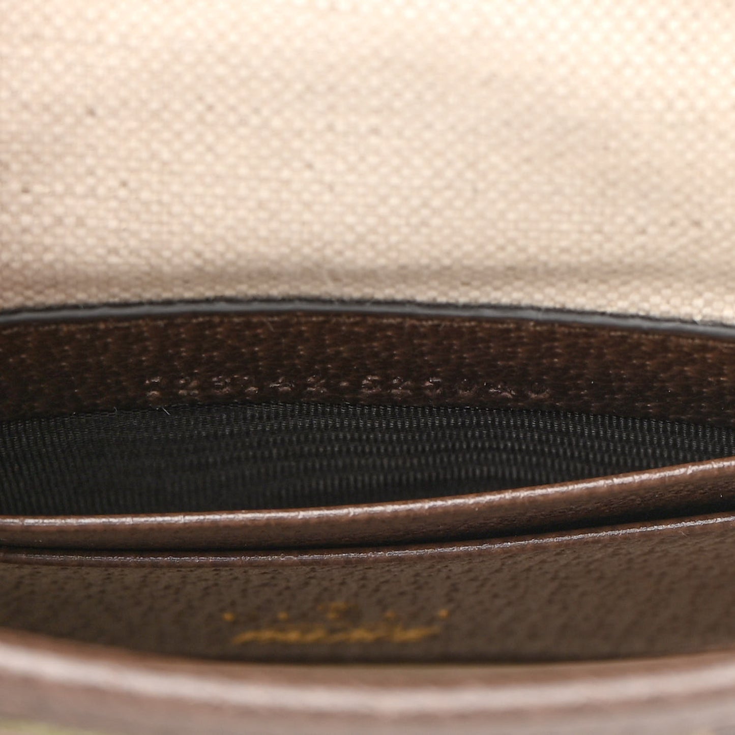 X PALACE GG P Canvas Monogram Web Camouflage Flap Messenger Brown
