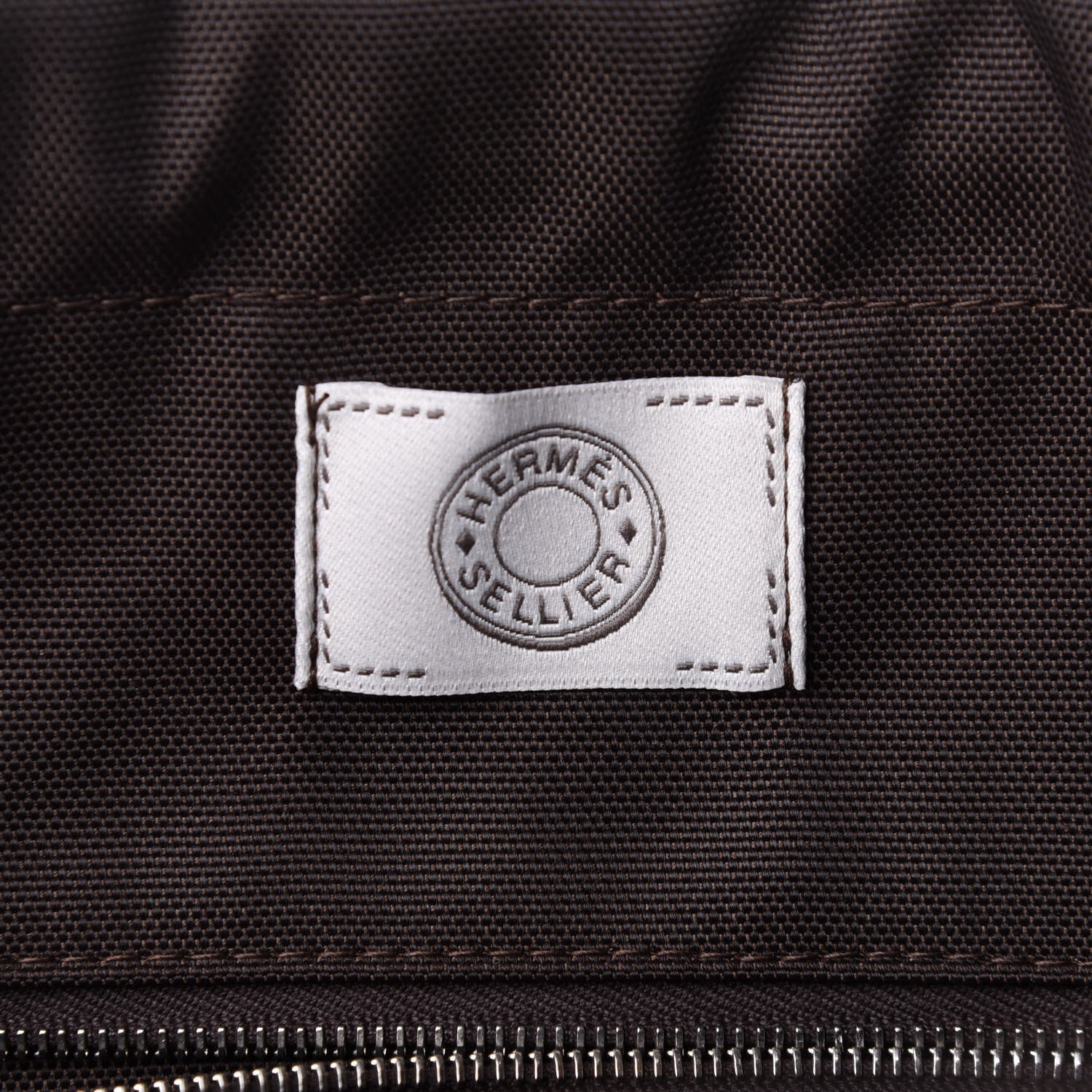 Hermes Felt Sac De Pansage Groom Bag Acier 8 of 13