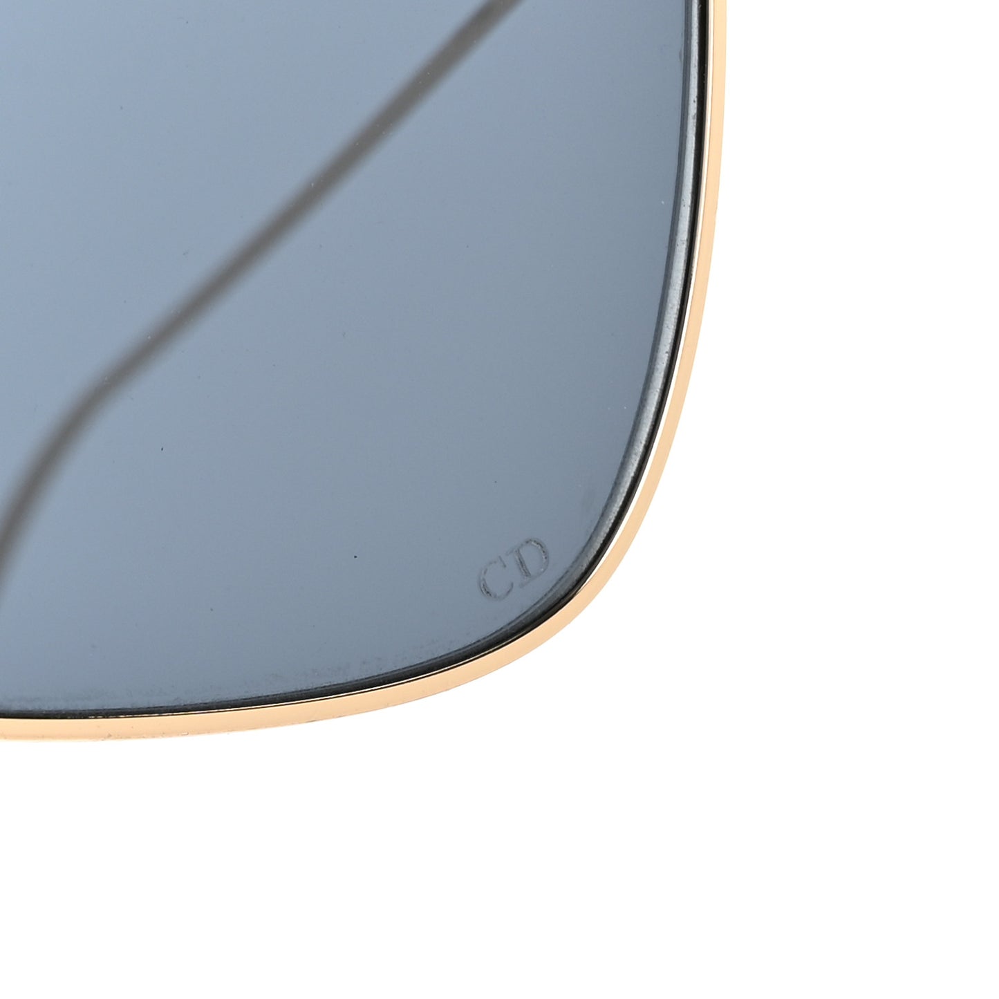 Metal Diorstellaire 1 Sunglasses Gold Blue