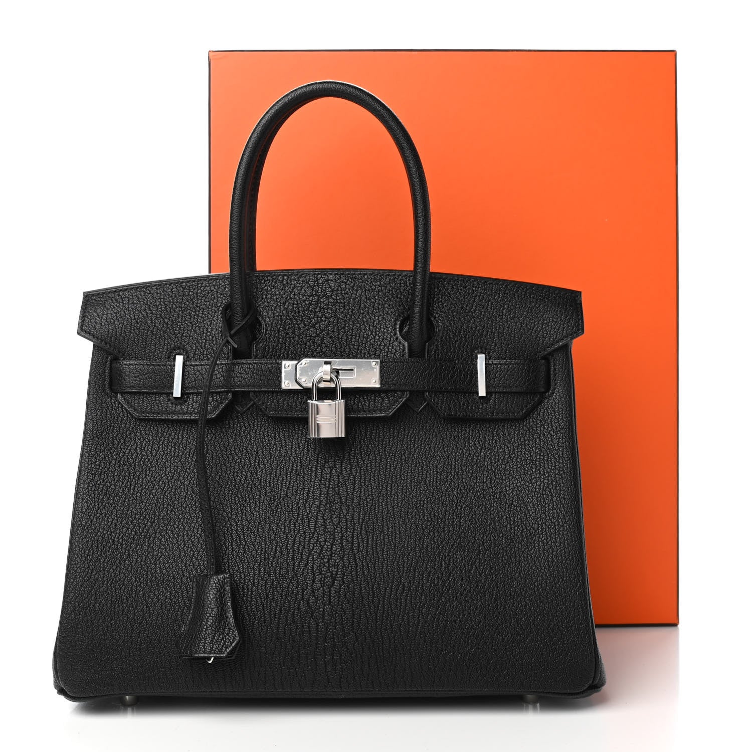 Hermes Chevre de Coromandel Birkin 30 Black 10 of 10