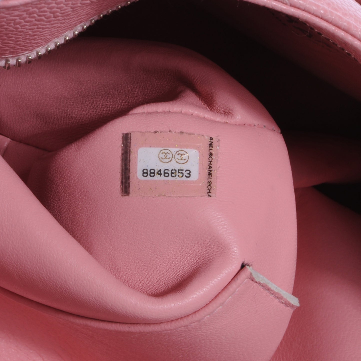 Caviar Medallion Tote Pink