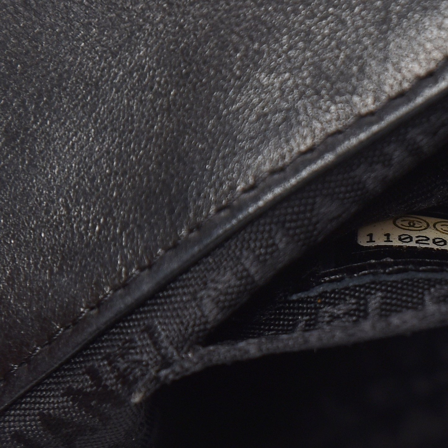 Lambskin Quilted Mini Chocolate Bar Camellia Flap Black