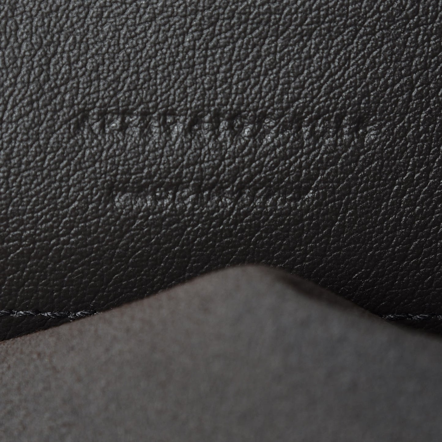 Calfskin Large Shopping Tote Coal