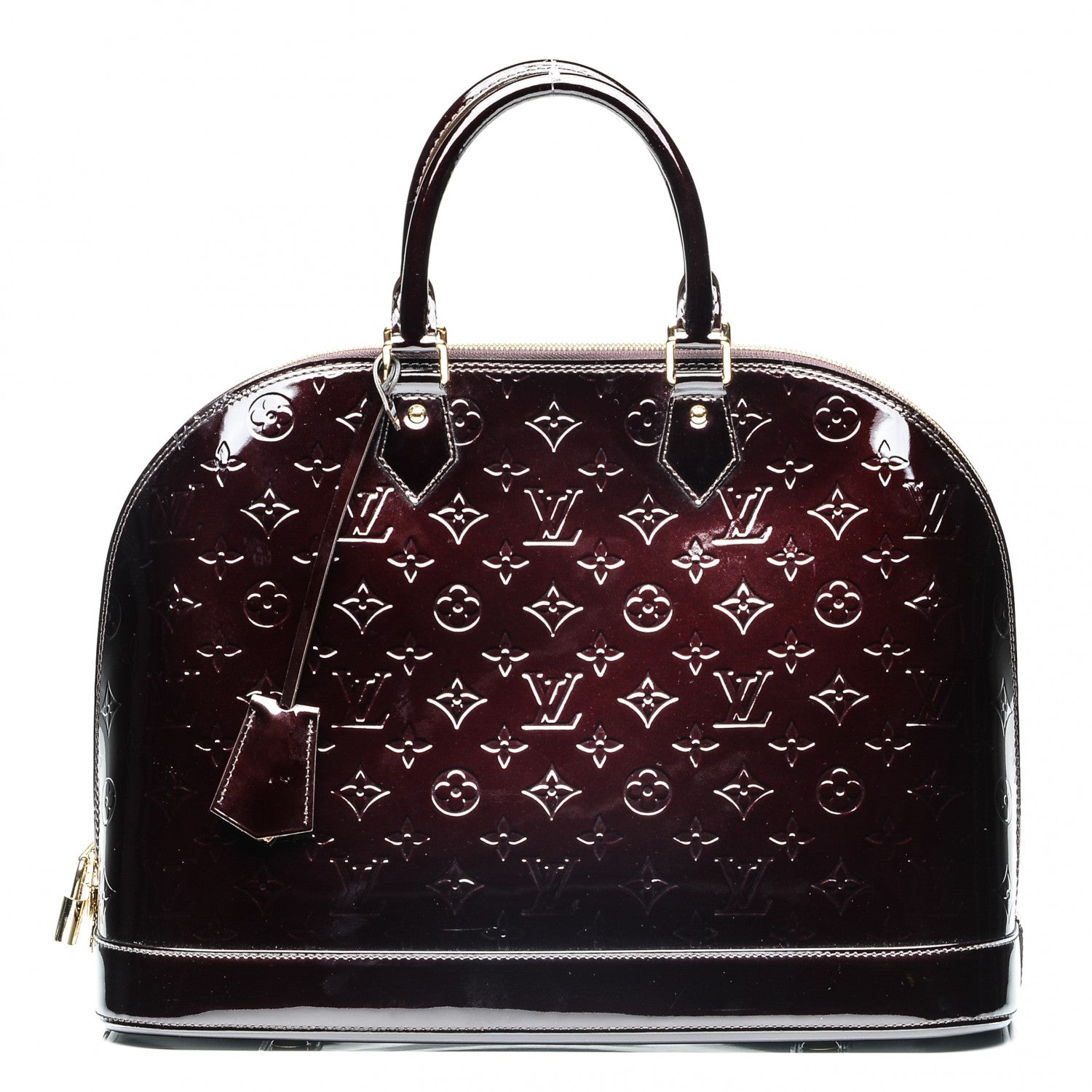 Louis Vuitton Vernis Alma GM Amarante 1 of 6