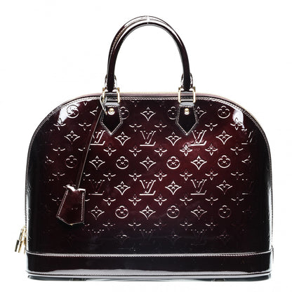 Louis Vuitton Vernis Alma GM Amarante 1 of 6