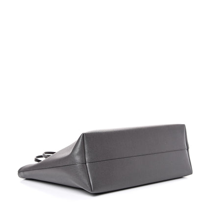 Fendi Vitello Elite Cuoio Monster Buggies Medium Roll Tote Carbone Black Multicolor Magenta 3 of 10