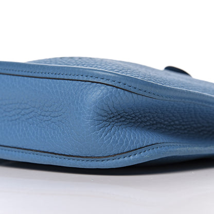 Hermes Taurillon Clemence Evelyne TPM Bleu Zanzibar 11 of 11