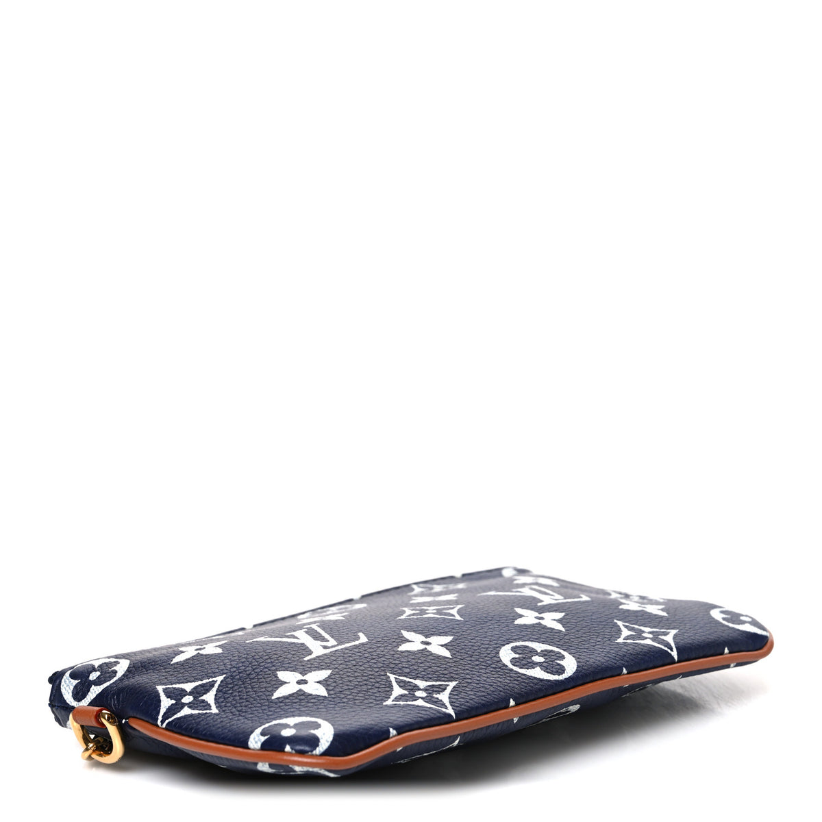 Calfskin Monogram Speedy P9 Bandouliere 30 Pochette Indigo