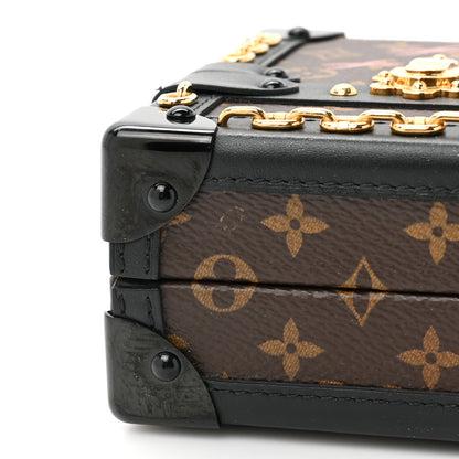 Louis Vuitton Monogram Chain Petite Malle Black 11 of 12
