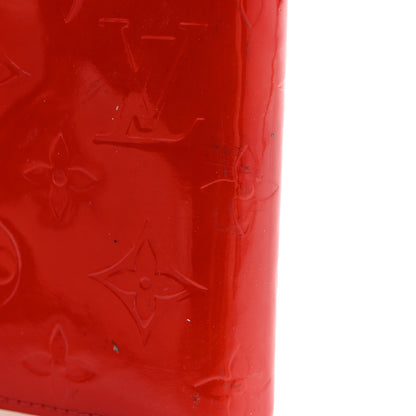 Louis Vuitton Vernis Small Ring Agenda Cover Red 9 of 9