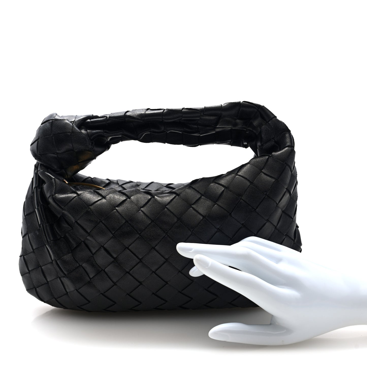 Nappa Intrecciato Mini Jodie Black