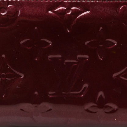 Louis Vuitton Vernis Zippy Coin Purse Wallet Rouge Fauviste 8 of 12