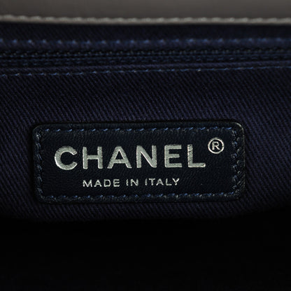 Chanel Aged Calfskin Quilted CC Square Flap Light Purple 6 of 8