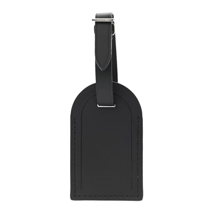 Louis Vuitton Calfskin Luggage Tag Black 1 of 3