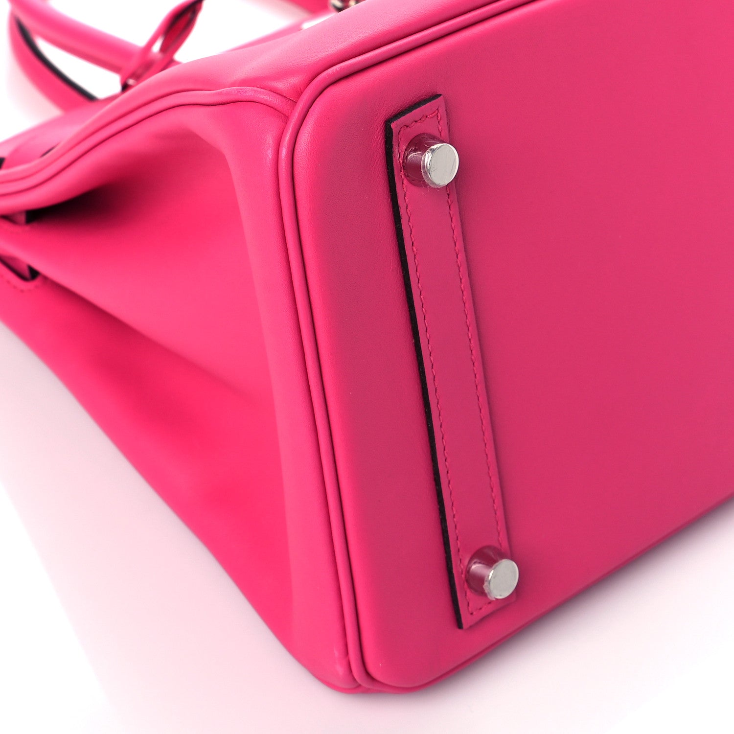 Hermes Veau Jonathan Birkin 30 Rose Shocking 9 of 11
