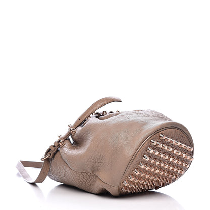 Alexander Wang Pebbled Lambskin Diego Bucket Bag Latte 4 of 17