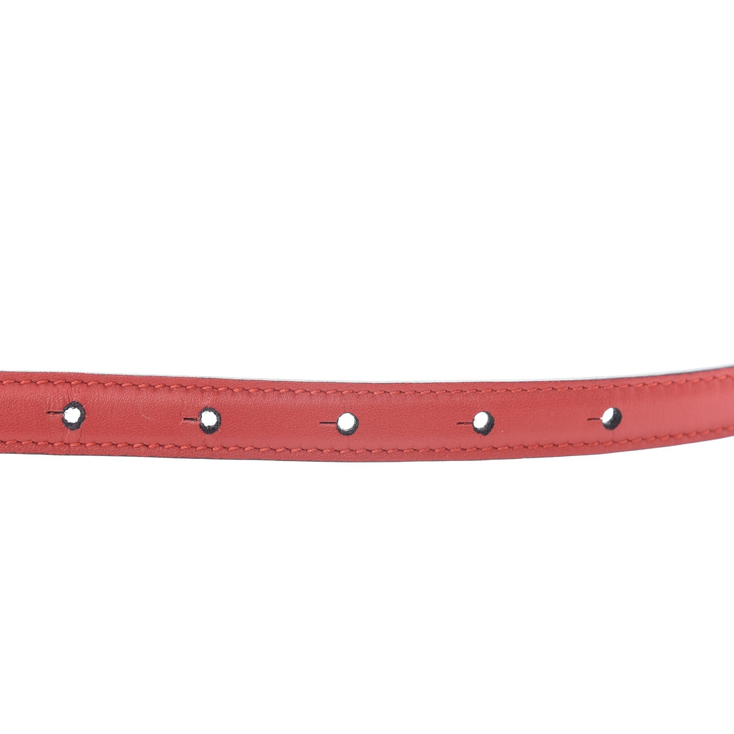 Gucci Moon Calfskin Nickel Interlocking G 20mm Belt 95 38 Tabasco 3 of 5
