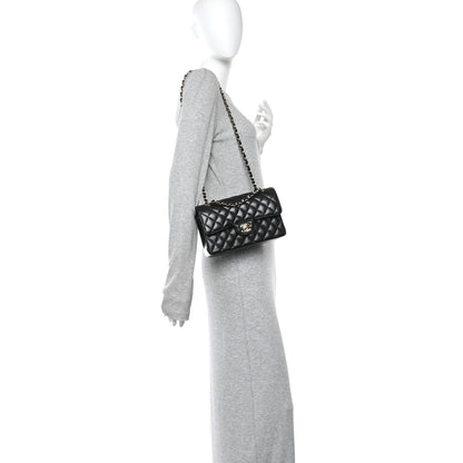 Chanel Caviar Quilted Small Double Flap Black 2 of 11