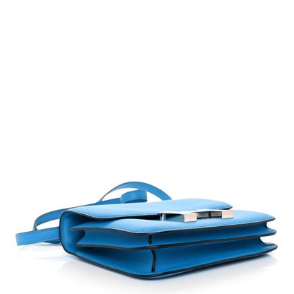 Hermes Swift Constance 18 Bleu Frida 4 of 11