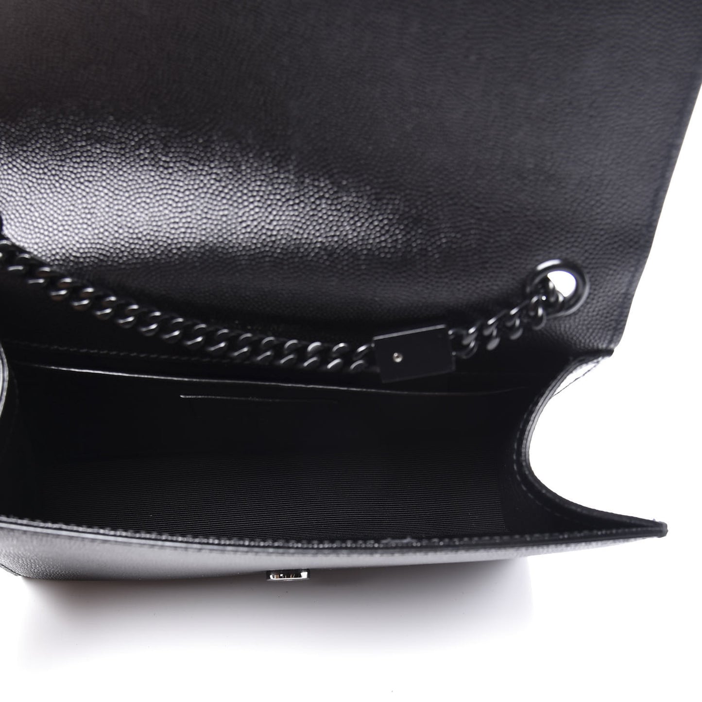 Grain De Poudre Small Monogram Kate Satchel Black
