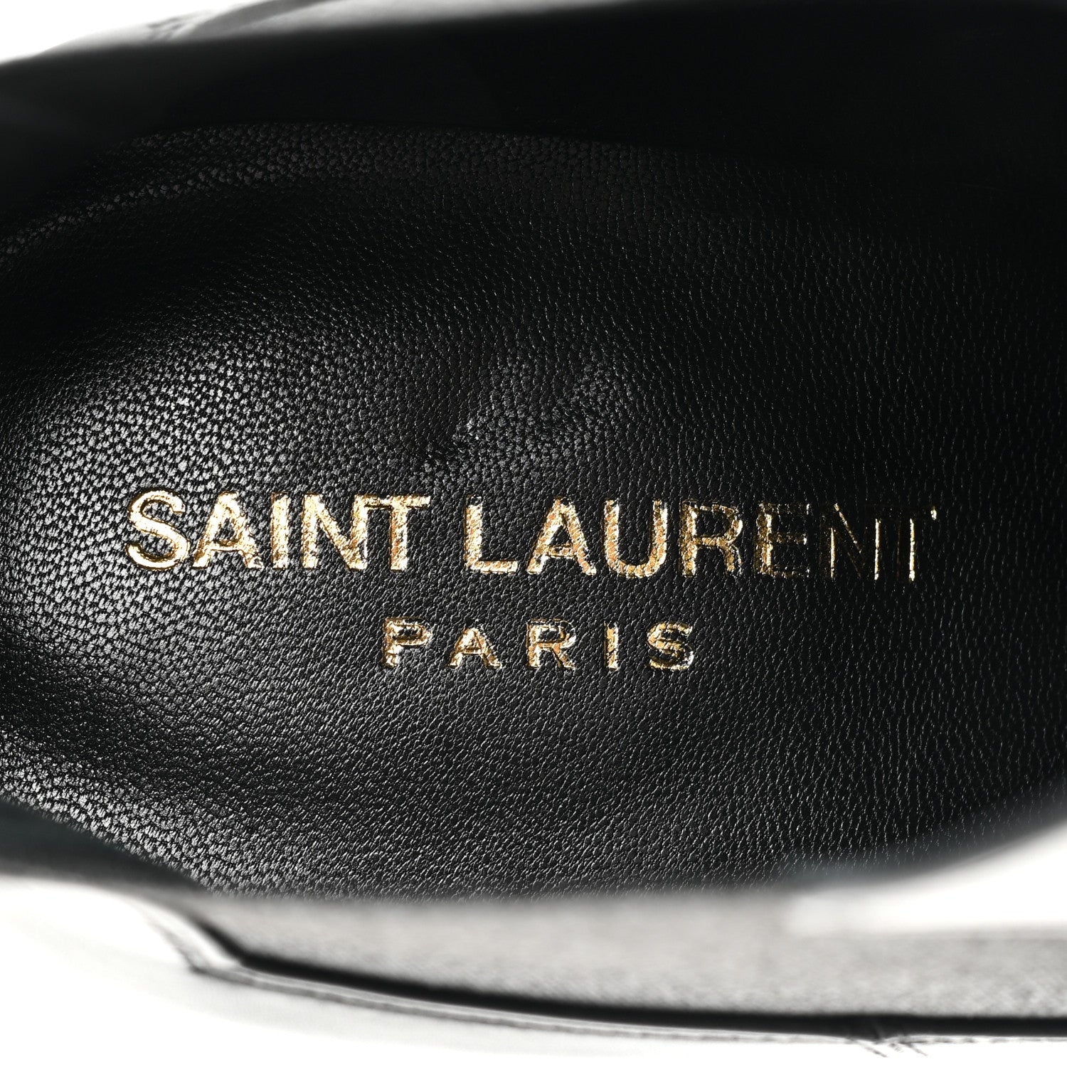 Saint Laurent Calfskin Classic Paris Ela 80 Ankle Boots 39.5 Black 6 of 12