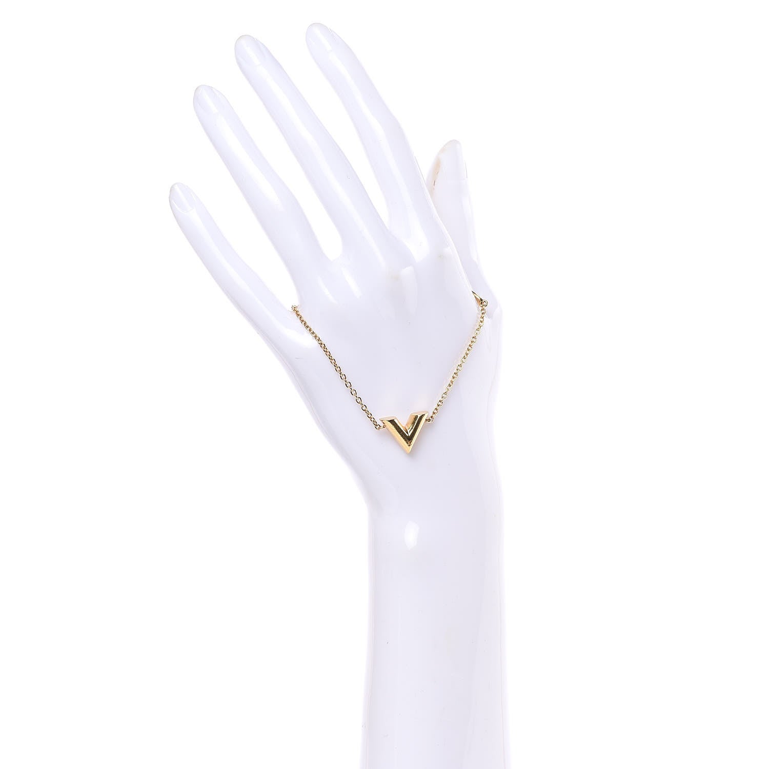 Louis Vuitton Essential V Bracelet Gold 2 of 4